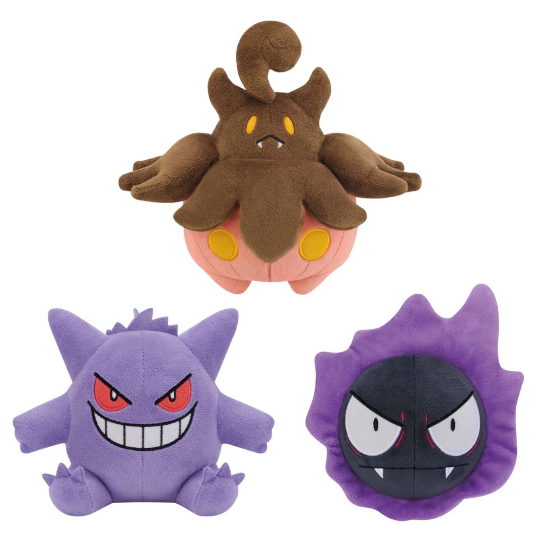 mecchaJP's tweet photo. 👻🧡 A Ghost Trio You’ll Want to Hug. 
Pokémon - Plushies - Pumpkaboo, Gengar &amp; Gastly ✨ Preorder Available Now at the link below!
🛑 https://t.co/UtpPTmcAMo

#Pokémon https://t.co/aNlmnGzvIv