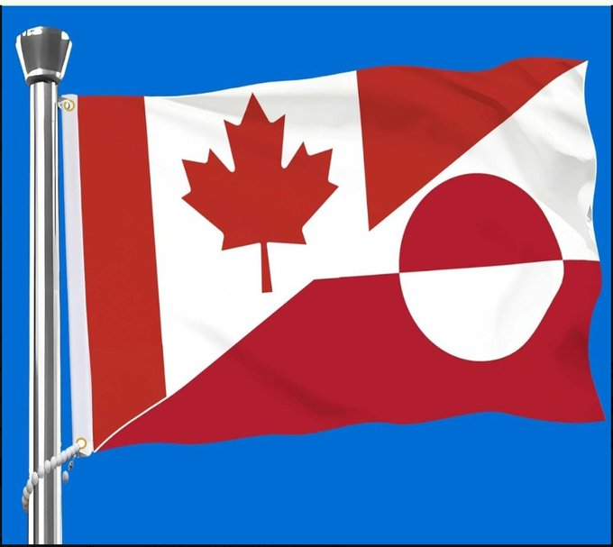 galwithapurpose's tweet photo. Trump doesn't just get TO TAKE GREENLAND... Canada stands with Greenland! https://t.co/pr5VJ5Vw34