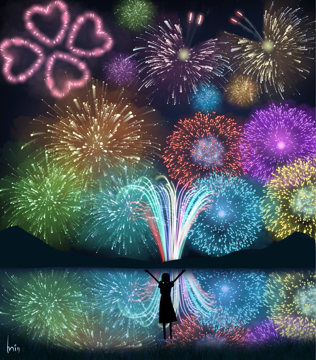 qdn80z's tweet photo. 花火シリーズ🎆 https://t.co/bFRpVw5EJA