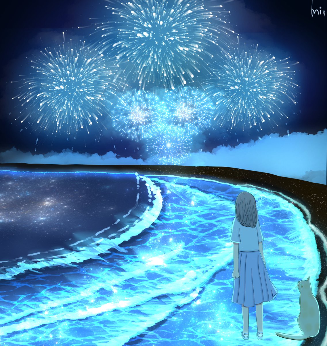 qdn80z's tweet photo. 花火シリーズ🎆 https://t.co/bFRpVw5EJA