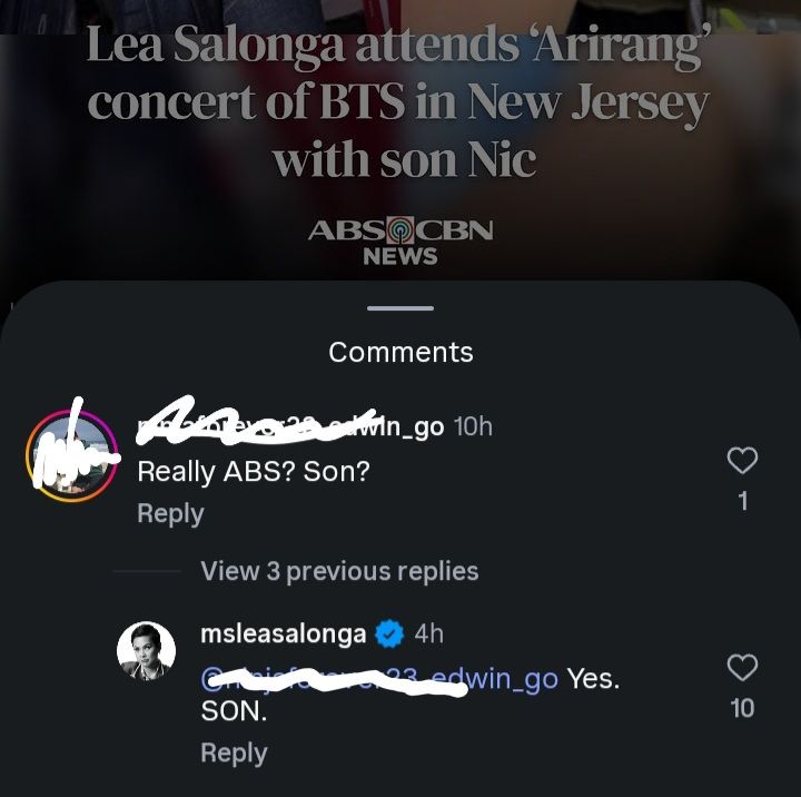 etherminty's tweet photo. Every queer child deserves a parent like Ms. Lea Salonga. 🥹🏳️‍🌈 https://t.co/K9IvgDOt52