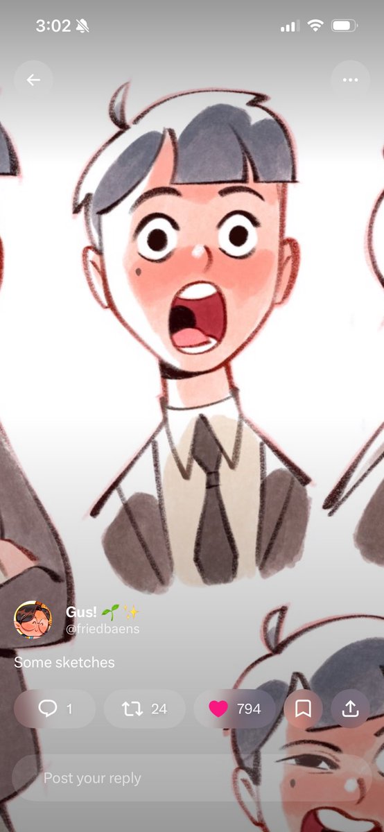 SteeWyrick's tweet photo. @friedbaens Love a good scream/shocked expression https://t.co/UnLERxVwXP