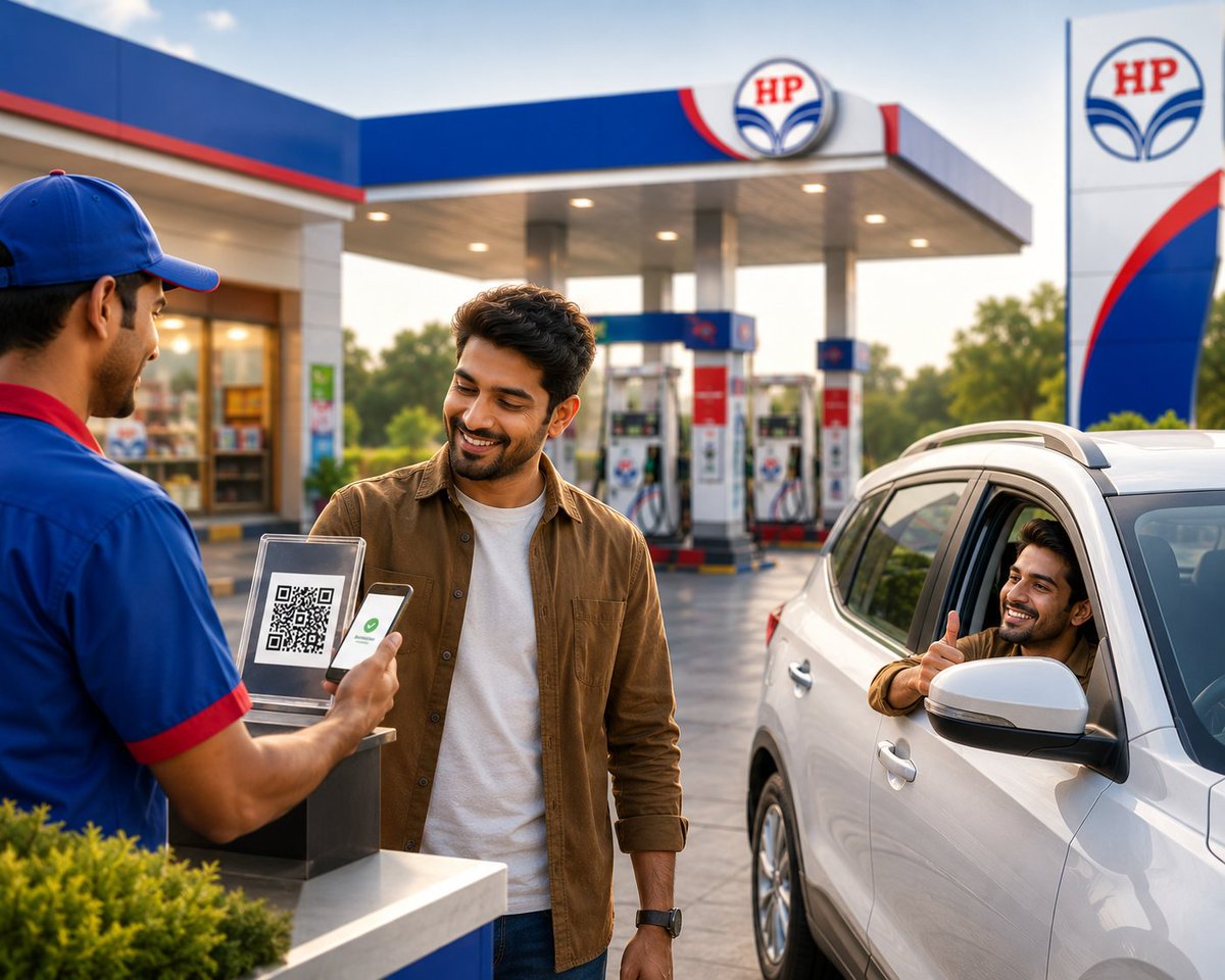 AndSaikripa's tweet photo. Quick. Easy. Cashless. ๐ฑโฝ
Skip the hassle of cashโsimply scan, pay, and drive away. We accept HP Pay and all major UPI payment modes for a seamless refuelling experience.
#HPPay #UPI #DigitalPayments #CustomerConvenience #HPCL https://t.co/z548mthf8q
