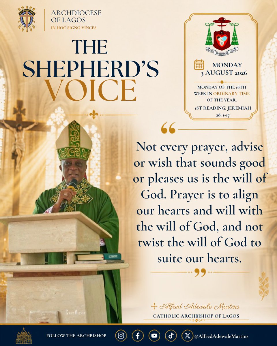 AlfredAMartins's tweet photo. THE SHEPHERD’S VOICE FOR TODAY https://t.co/7fAQ84bVaV