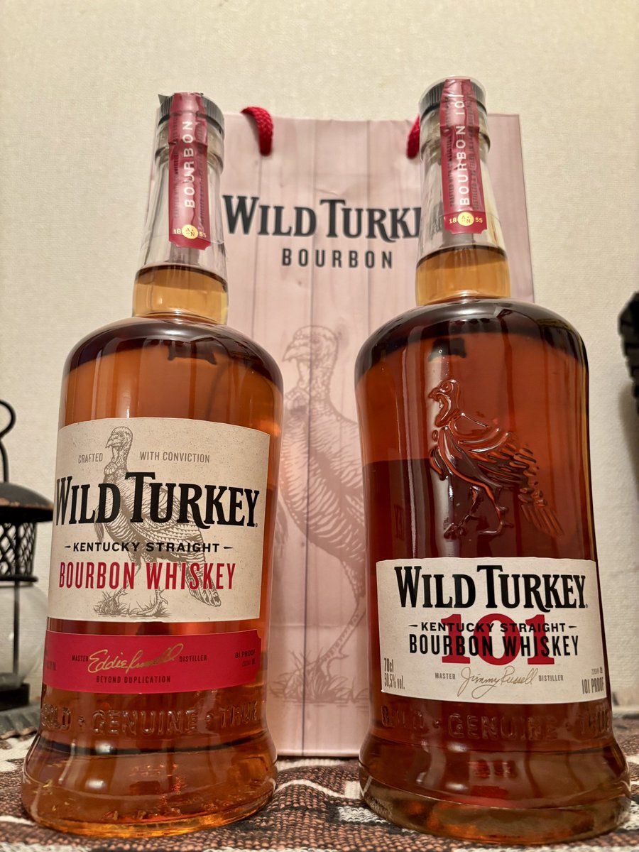 WILD TURKEY 2本👍🏽 WILD TURKEY standard 81プルーフ（40.5度） WILD