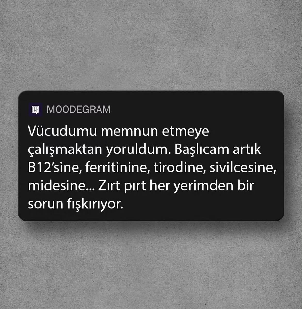 nursena_ccelik's tweet photo. Mood https://t.co/YXlKZThxvz