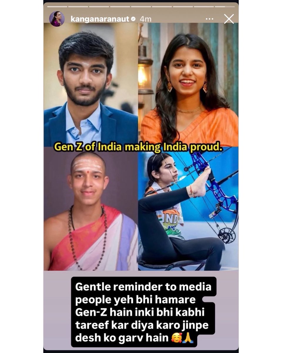krsnapatilx's tweet photo. Kangana Ranaut is making left ecosystem cry louder 🔥😂 https://t.co/m1835Cjxif