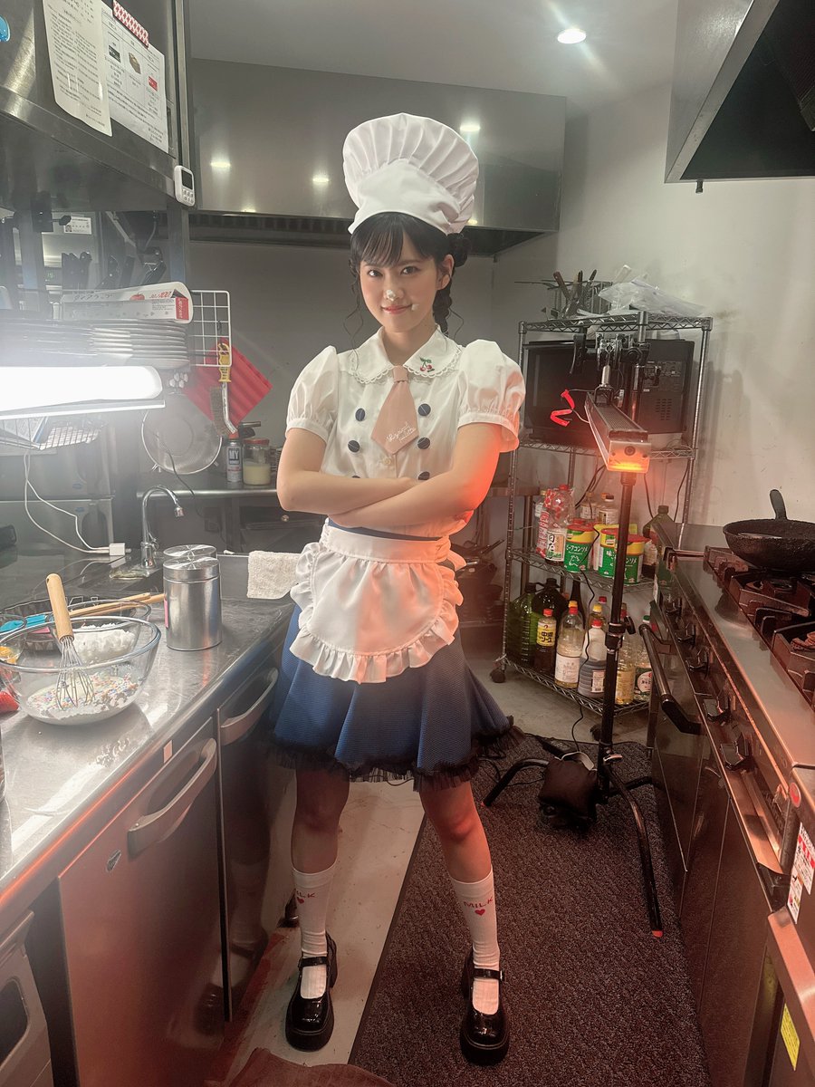 aguri_onishi's tweet photo. ラーメン屋大将みたいな？ポーズ🧑‍🍳🍜
#あぐぽん9th https://t.co/0uBofjhMMH