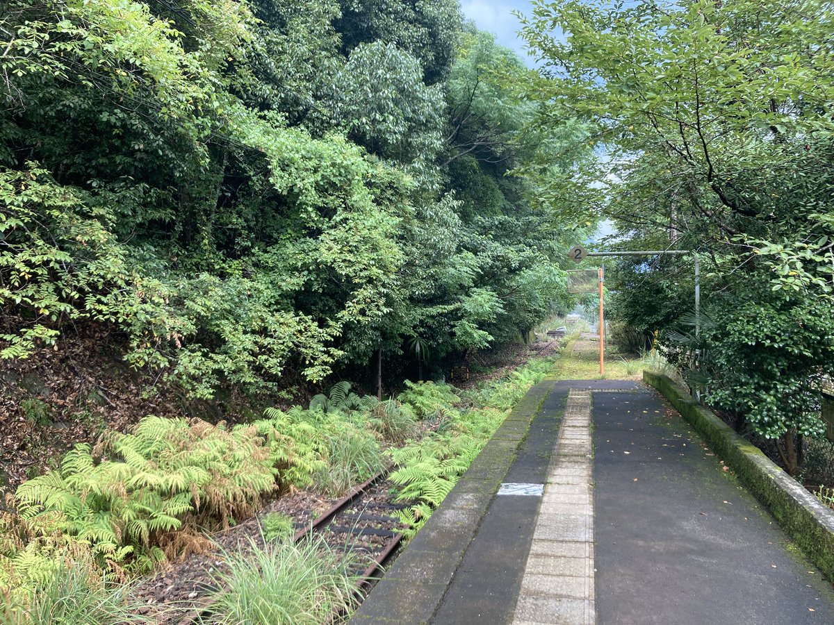 syun_555's tweet photo. 今日の肥薩線 葉木駅

今回の地震の影響は、特に無い模様…… https://t.co/U1ySX9NFko