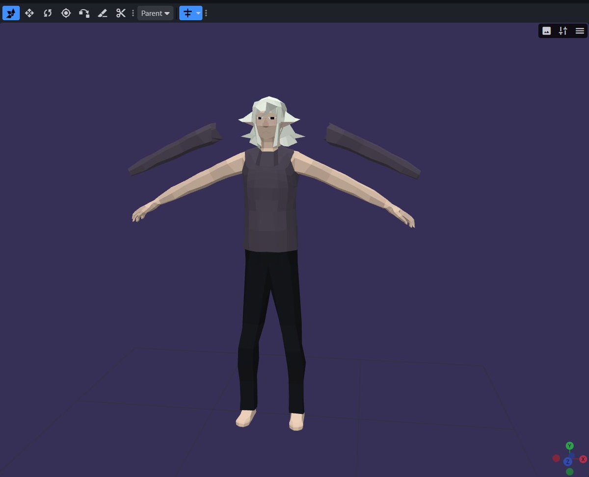 Kyosuhr's tweet photo. Hellow my two digit followers, it's been 18 days and I'm still toiling away at trying to 3D model... how model clothes... https://t.co/QcCgeQMGS7