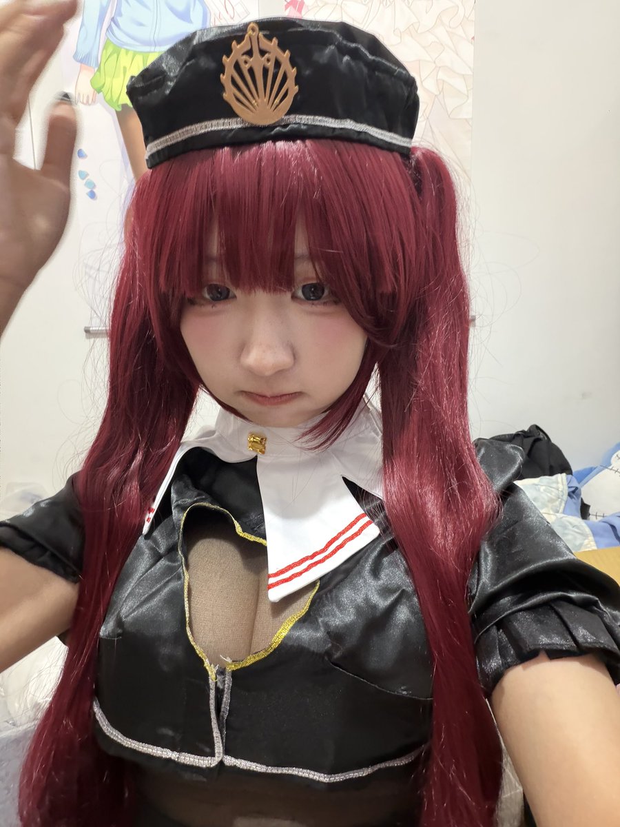 9169julia's tweet photo. どう？
#宝鐘マリン #ホロライブ好きさんと繋がりたい #コスプレ https://t.co/e1RO2rmbPE