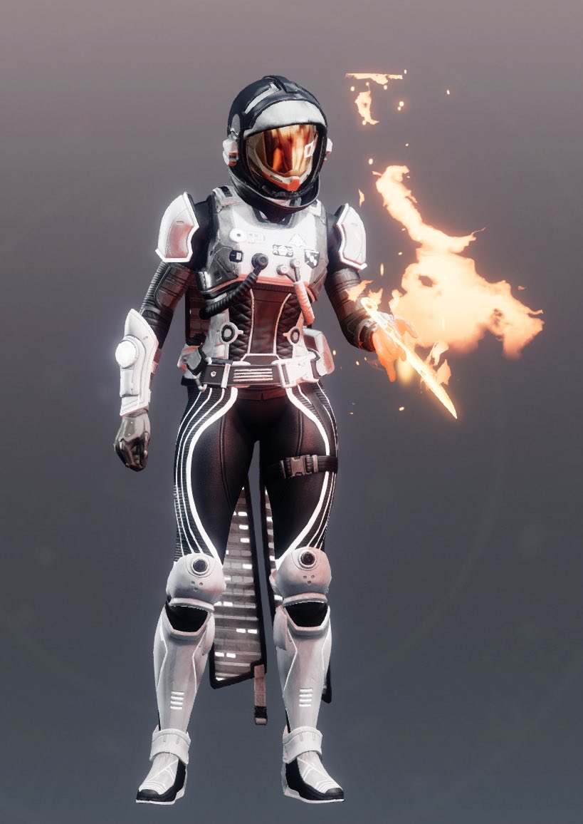 JessieYun4music's tweet photo. Devotion. Bravery. Sacrifice. (Forever Astronaut Hunter, with 2 versions) #destiny2 #d2fashion #destinyfashion https://t.co/UInMC1HRjR