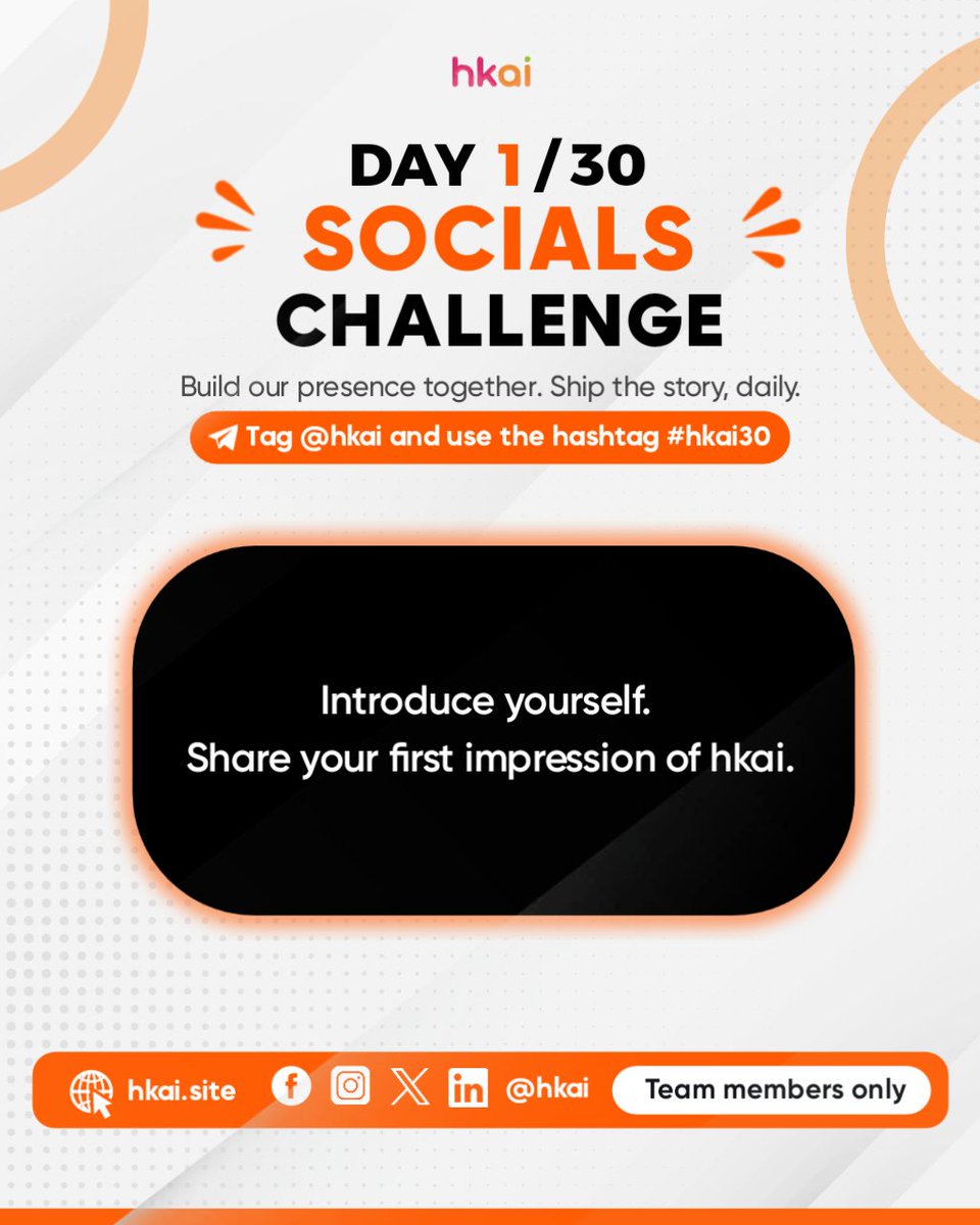 Udenkama0430's tweet photo. Day 1/30 β HK AI Socials Challenge π
Hello everyone! I'm Udenwa Fidelis, a full-stack web developer from Nigeria with a passion for building innovative digital solutions and exploring the future of AI.
#hkai30 #HKAI #AICommunity #BuildInPublic #WebDeveloper https://t.co/xmVC0lhzmP