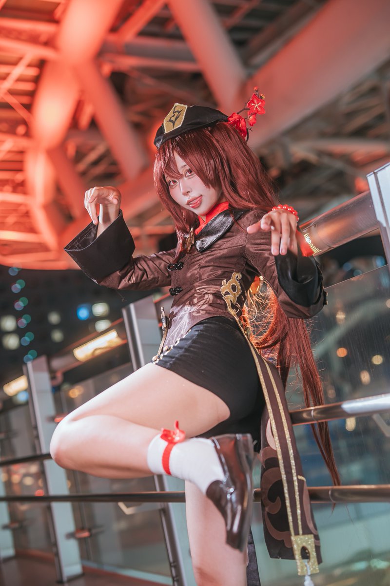 kyomu_0523's tweet photo. 原神/Cosplay 
胡桃/Hu Tao

👻「全員あの世行き～」

#Genshinimpact  #HuTao
📸:@tnsk6400 https://t.co/sWmbjb418S
