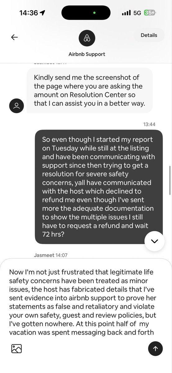 TXSunshine89's tweet photo. 13 Days.
Since I first reported documented Guest Safety concerns to Airbnb.

12 Support Representatives.
The same documented facts, evidence, and timeline repeatedly explained—without resolution.

4 Specialized Team Members.
Multiple case transfers, duplications, and closures without substantive assistance.

3 Supervisor Escalations.
No timely or meaningful resolution despite repeated requests.

2 Refund Determinations.
Despite Airbnb confirming verified policy violations, I have not received an explanation for 
• How the evidence was evaluated.
• How the refund was calculated.
• Why the documented Reservation Issues did not warrant adequate and equitable relief.

1 Question.

Is it Airbnb’s standard practice to verify policy violations while declining to explain how its published policies were applied to the evidence?

@Airbnb @AirbnbHelp @JayCarney @bchesky