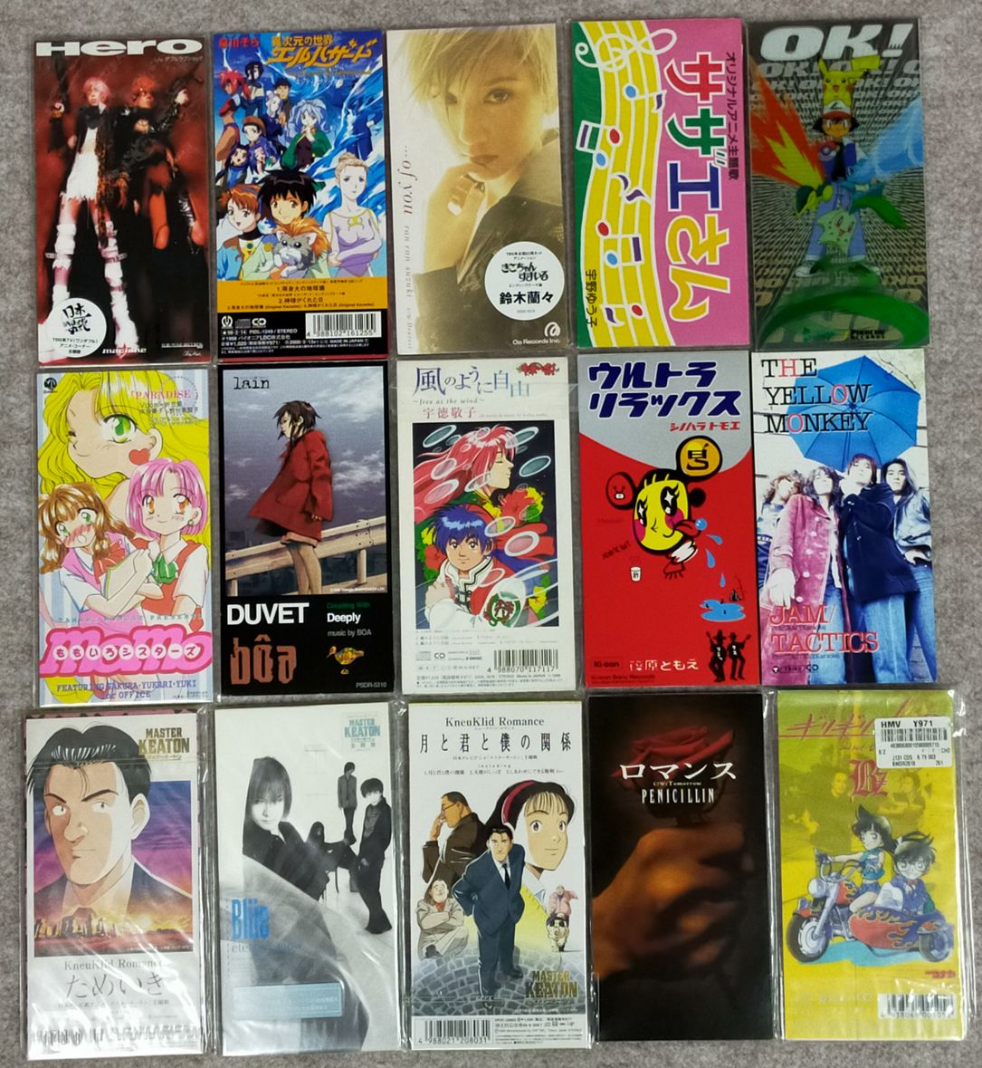 otokichip2's tweet photo. アニメ8cmCDシングルが入荷しました。
THE BIG-O、ドラゴンボールZ、コボちゃん、聖闘士星矢、ワンピースほか　レア盤多数あり
https://t.co/Ei0xXSETpq
#8cmCD #短冊CD ＃アニメ主題歌 #アニソン https://t.co/odYecb9HCA