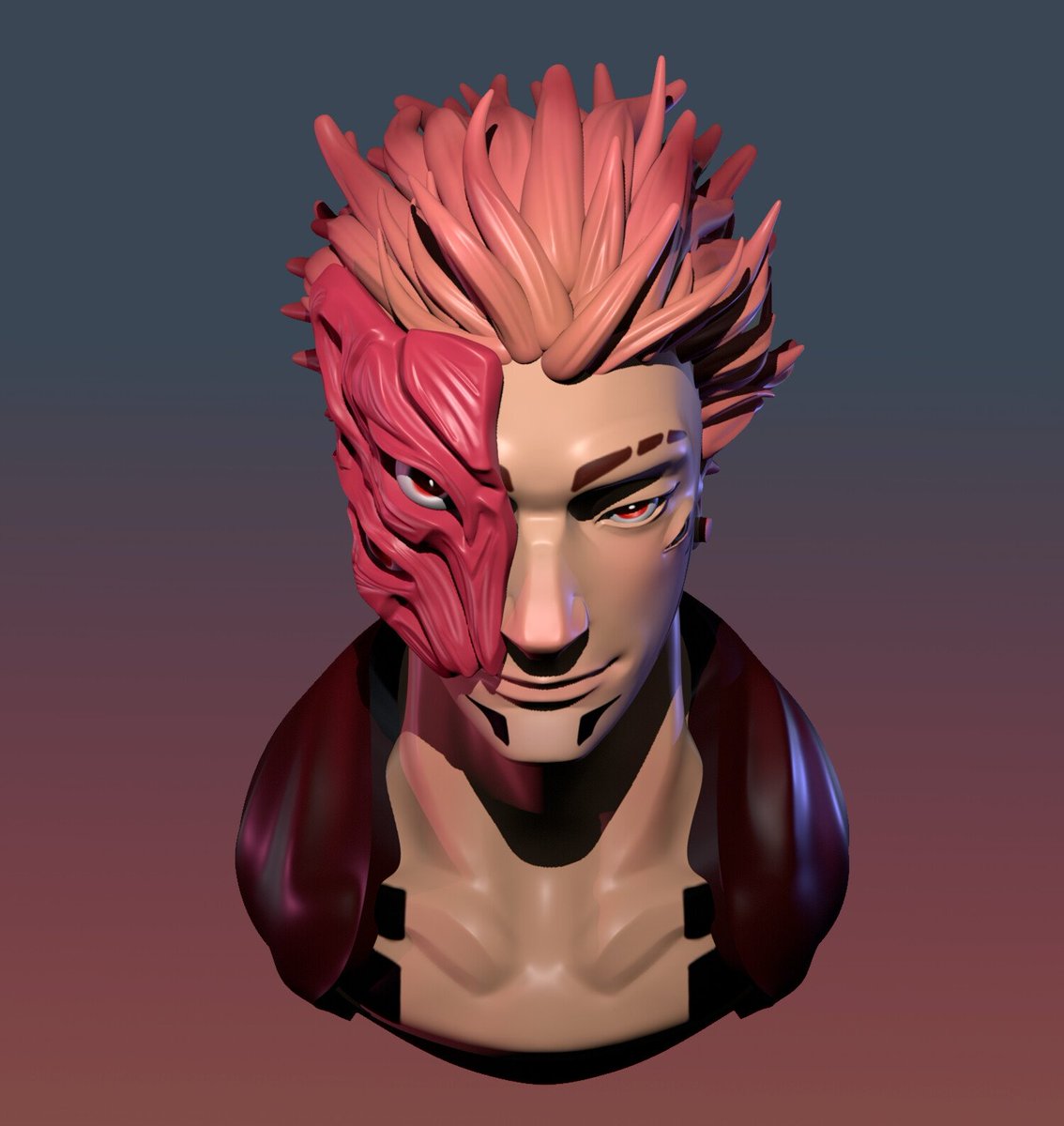 johnson_ar61119's tweet photo. Character bust exploration for a dark fantasy project.
Started from a stylized sculpt and explored two material directions: organic flesh and porcelain/stone. Which version would you pick? 🔥
#3DModeling #GameDev #IndieDev #Hammad_Creator #3DPrinting #3DPrintModel #STL https://t.co/gGgoASyunV
