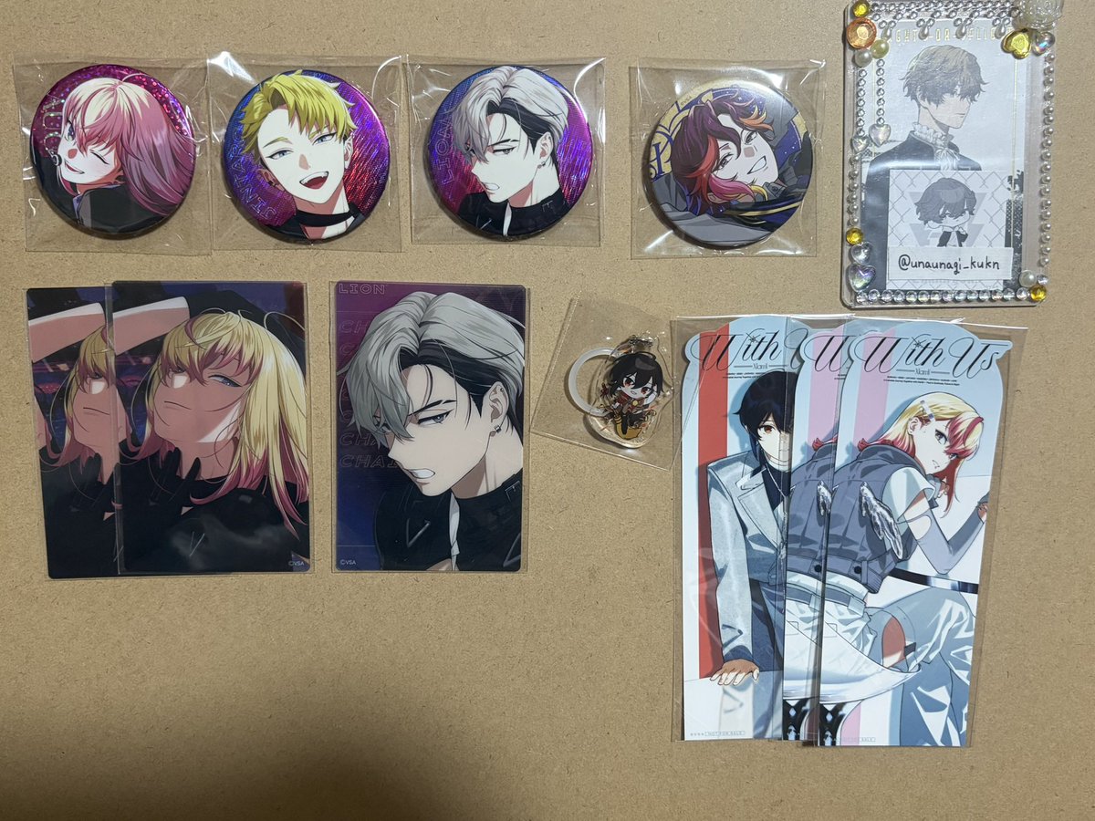 unaunagi_kukn's tweet photo. ビバレン シャタコレ 缶バ 特典 ポスカ ステッカー 交換 譲渡 買取

譲 スバル じんたろう/ジンタロウ さくや/サクヤ アグリ レオン みお/ミオ ふたば/フタバ かず/カズ シオン レイ みけら/ミケラ シンバ ひろみ/ヒロミ ケイト あいのすけ リアム アカシ 

求 なごむ/ナゴム
⬇️ https://t.co/tWFhg9xqIt