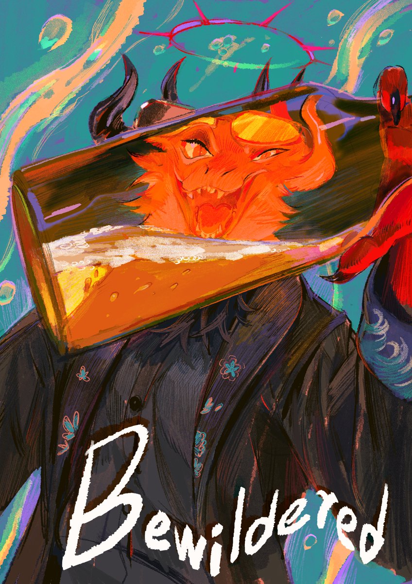 Sublamy123's tweet photo. I made an illustration for my favorite teacher for this gathering.@imbuzzedd ♥🖤🖤🖤 https://t.co/e4LNCUMgnU