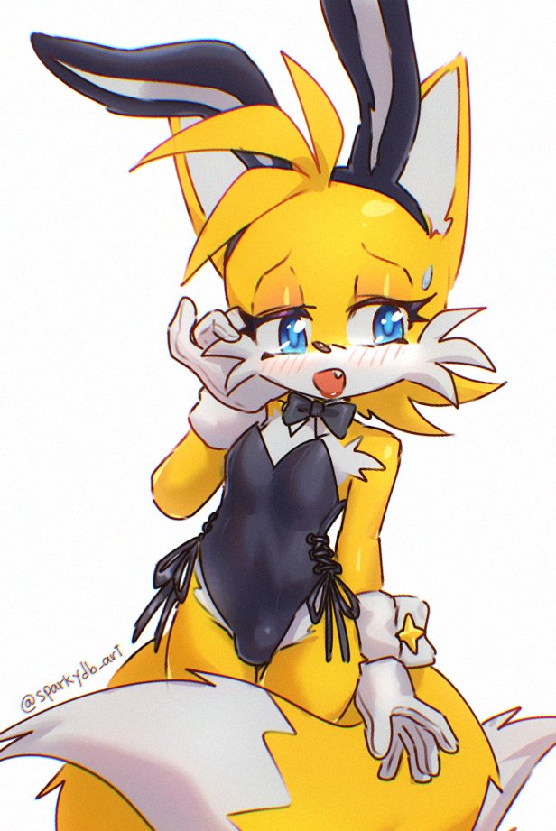 sparkydb_art's tweet photo. #バニーの日   Tails at your service https://t.co/UMhKxuRTlh