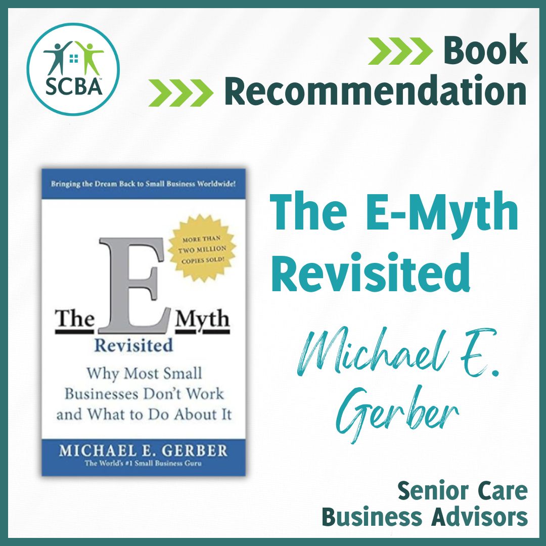 seniorcareba's tweet photo. 📘 Book Spotlight: The E-Myth Revisited by Michael E. Gerber

A must-read for agency leaders who want more structure, scalability, and freedom while still delivering exceptional care. 

#AgingInPlace #BookRecommendation #BookTok #AgencyOwner #Entrepreneur #MichaelGerber https://t.co/3MPJs39sE2