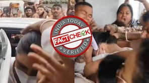 IndiaToday's tweet photo. #FactCheck: This video DOESN'T show Kangana being attacked for calling Gen Z the 'gutter generation'
#KanganaRanaut #IndiaTodayFactCheck #GenZ
By @mahfooz_md - https://t.co/KKcV8im215 https://t.co/ttojrfP1k5