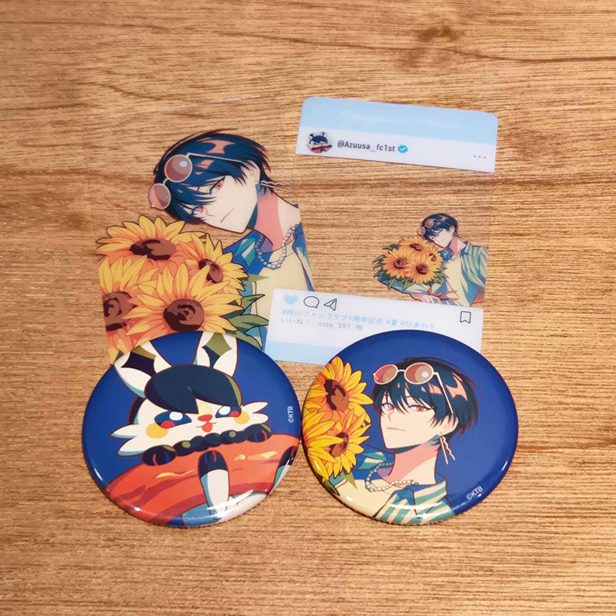 グッズ紹介】 8/8(土)・8/11(火祝)開催 梓川OFFICIAL FAN CLUB 1st