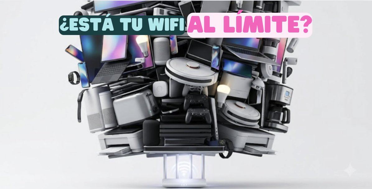 WiFiCanarias's tweet photo. 📶 ¿Tu WiFi se ralentiza cuando toda la casa está conectada?

Descubre cuántos equipos puede soportar realmente tu WiFi en nuestro #WiFiBlog 👇

https://t.co/ZCVH0JJqZG

📩 info@wificanarias.com

#WiFiCanarias #WiFi #SmartHome https://t.co/z1OJhkEvJz