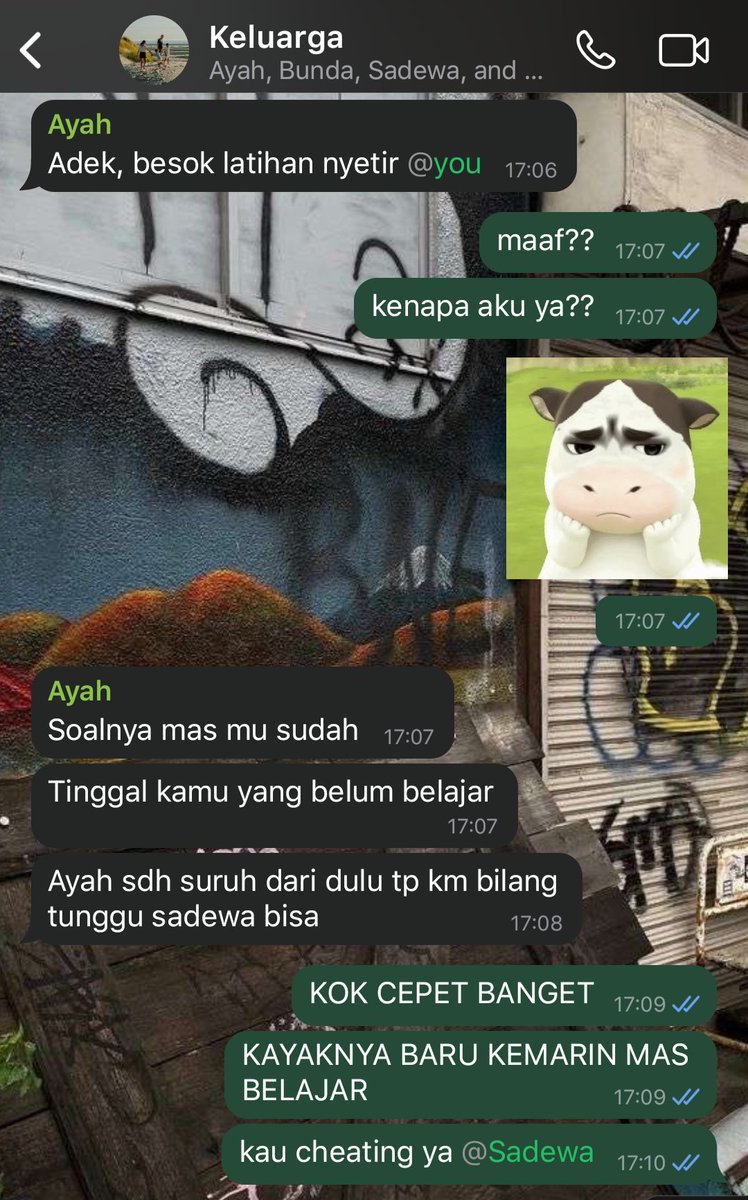 luoanzheng's tweet photo. onetweet si kembar, edisi nalendra disuruh belajar nyetir. 

p.s bunda tuh bisa nyetir tapi emang ga jago, jadi lebih tidak
 
tags ; #pandavvrites  #NakuLeads  #PouringPages https://t.co/JdnvkEEvCj