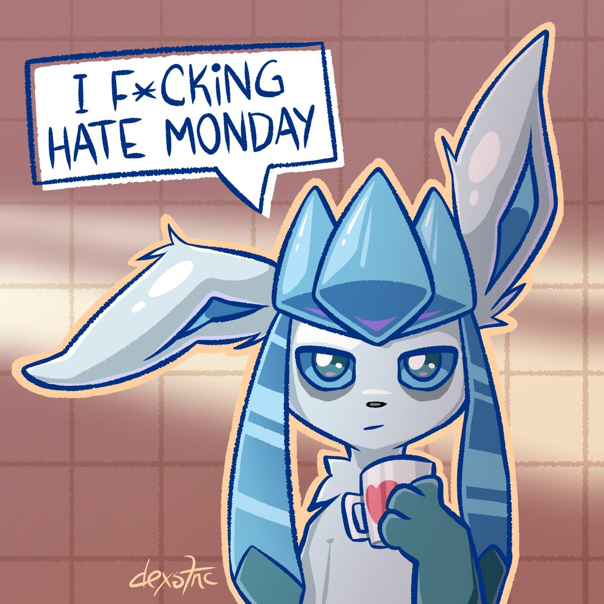dexstnc's tweet photo. Monday Glaceon - 1 https://t.co/zCpJnBK4wu