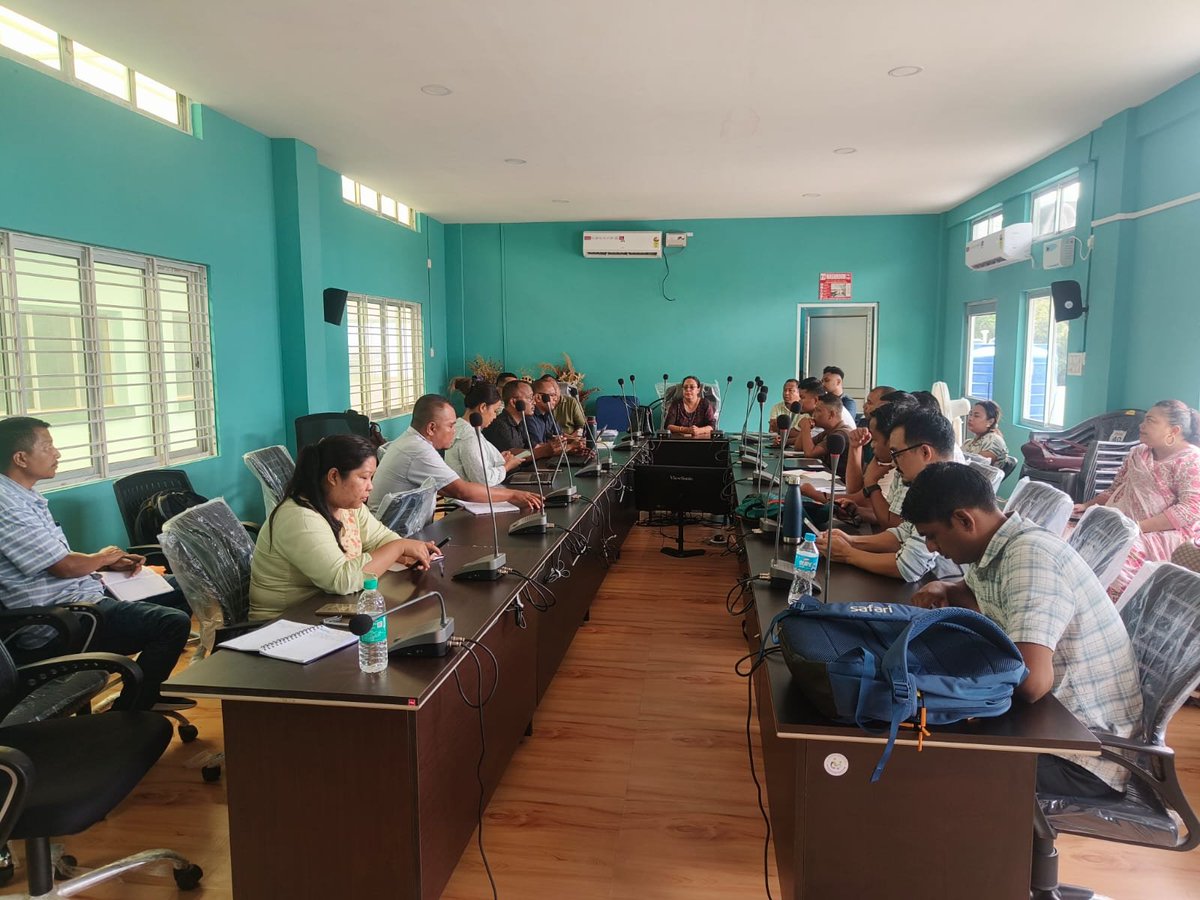 ABDMEKHMODEL's tweet photo. ABDM Implementation Meeting Held in West Garo Hills District, for faster digital healthcare across the district on Aarogya Setu 2.0 App for instant ABHA ID creation, ASHA Training on ABDM processes, Scan &amp; Share,ABHA, HPR registration.
#ABDM #DigitalHealthforall #WestGaroHills https://t.co/hHPNQ9U1Aj
