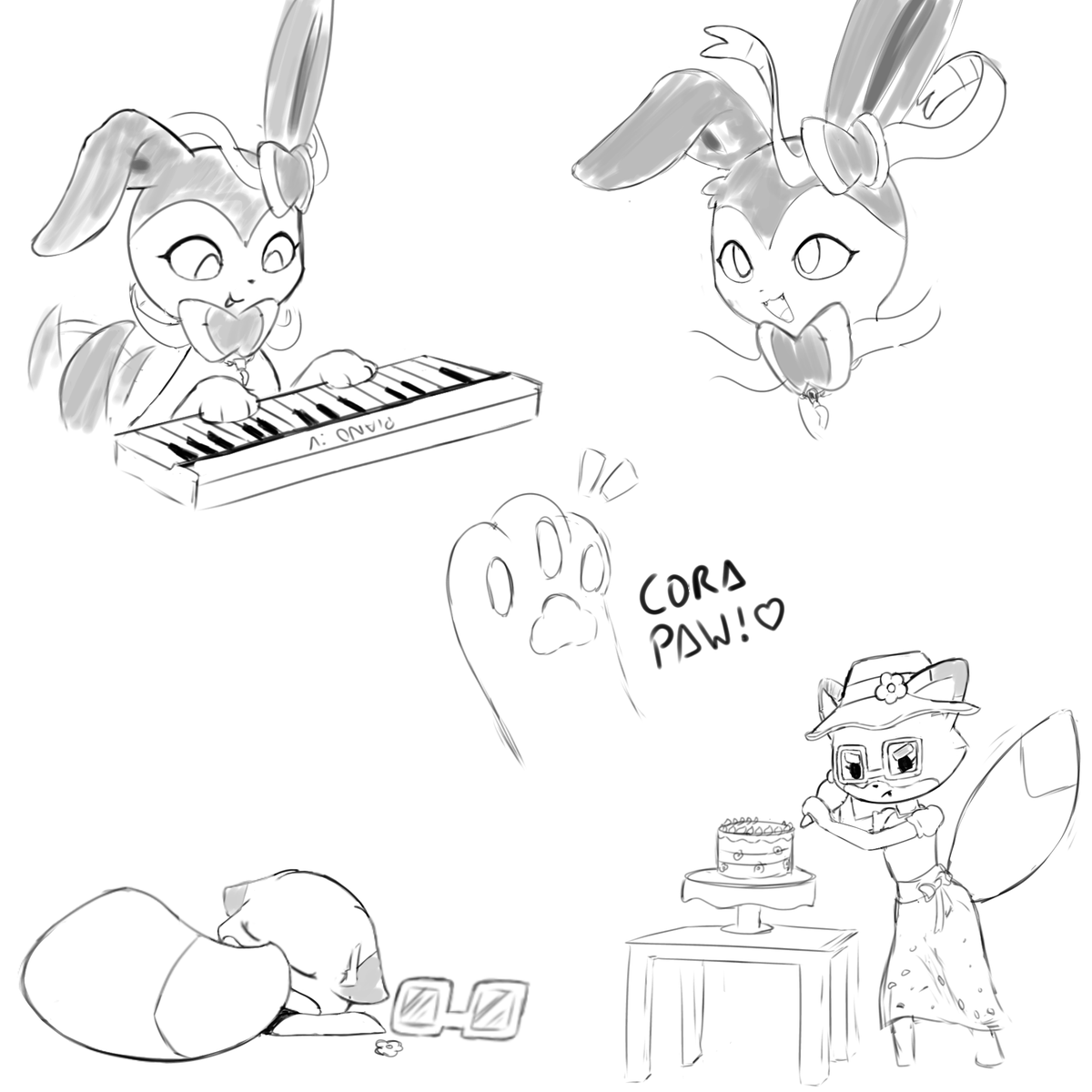 JoshuaSGV's tweet photo. Sketches de Cora y Minka

Estoy sin ideas, tienen alguna? :P
#sylveon https://t.co/N07SYx8YZr