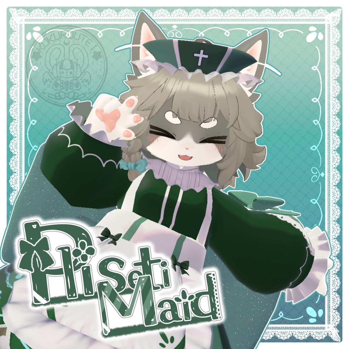 Kurozakura_VR's tweet photo. ＃KOKUROUTEI　新作衣装🌸

リナ/ウズルハ(まめふれんず)対応の
【3D衣装】Plisetimaid ～プリスティメイド～
発売となります～！

今後対応モデル追加予定もありますのでよろしくお願いします！
↓商品ページ https://t.co/o6egI2NRn0