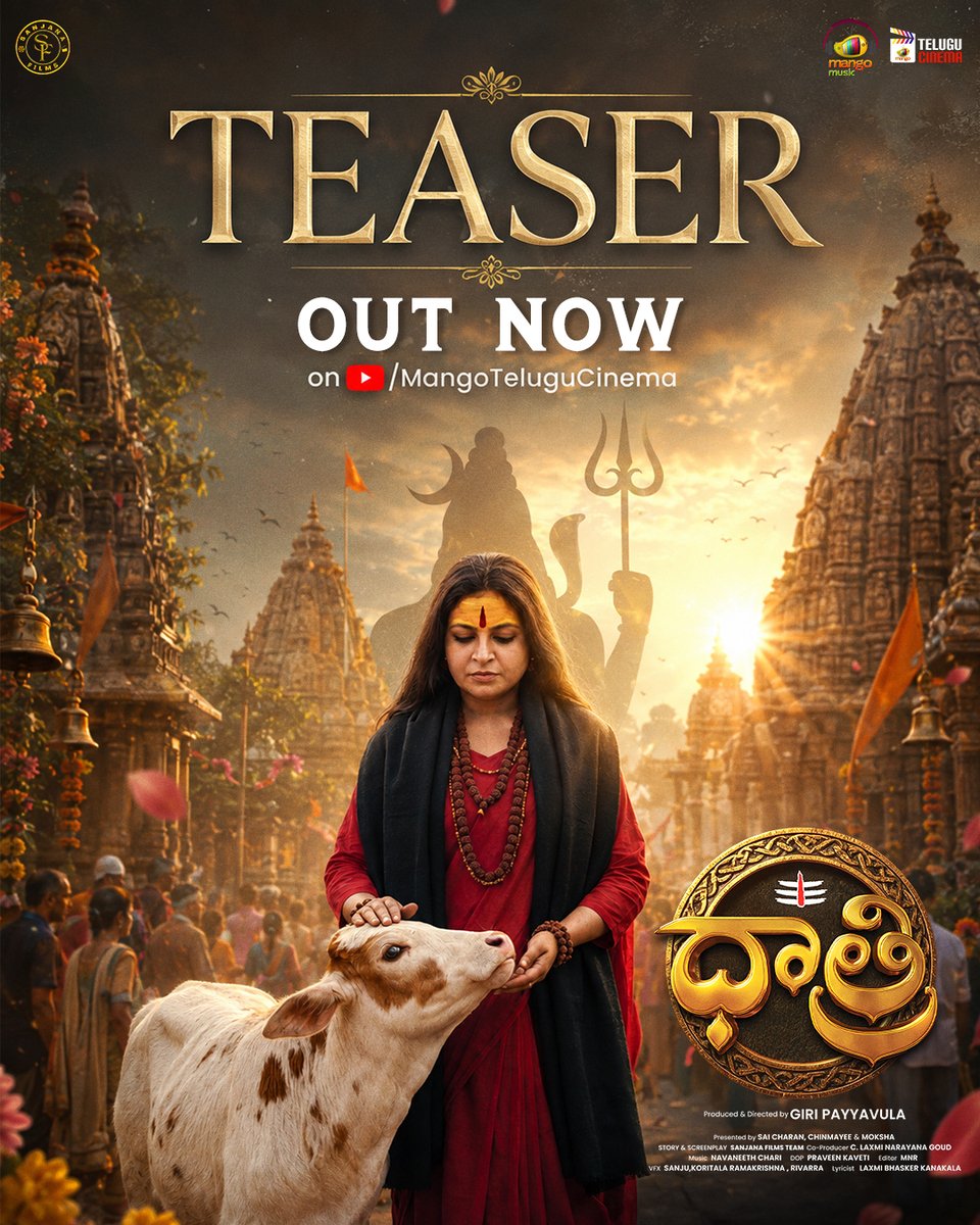 MangoMusicLabel's tweet photo. The official #Datri Movie Teaser is OUT NOW on Mango Telugu Cinema! 🎬✨
Step into a world filled with mystery, emotion, and powerful storytelling.
🔗https://t.co/qmRi2IoybQ
#LatestTeluguMovies2026 #TeluguNewMovies2026 #MangoTeluguCinema #Datriteaser #Datriteaseroutnow #Teaser #Mangomusic #WhackedOutMedia