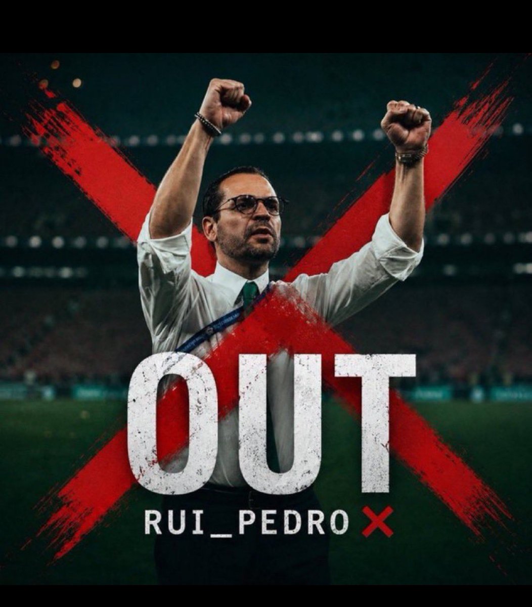 rafaw5502's tweet photo. #Rui_Pedro_out https://t.co/YfnajGmaPV