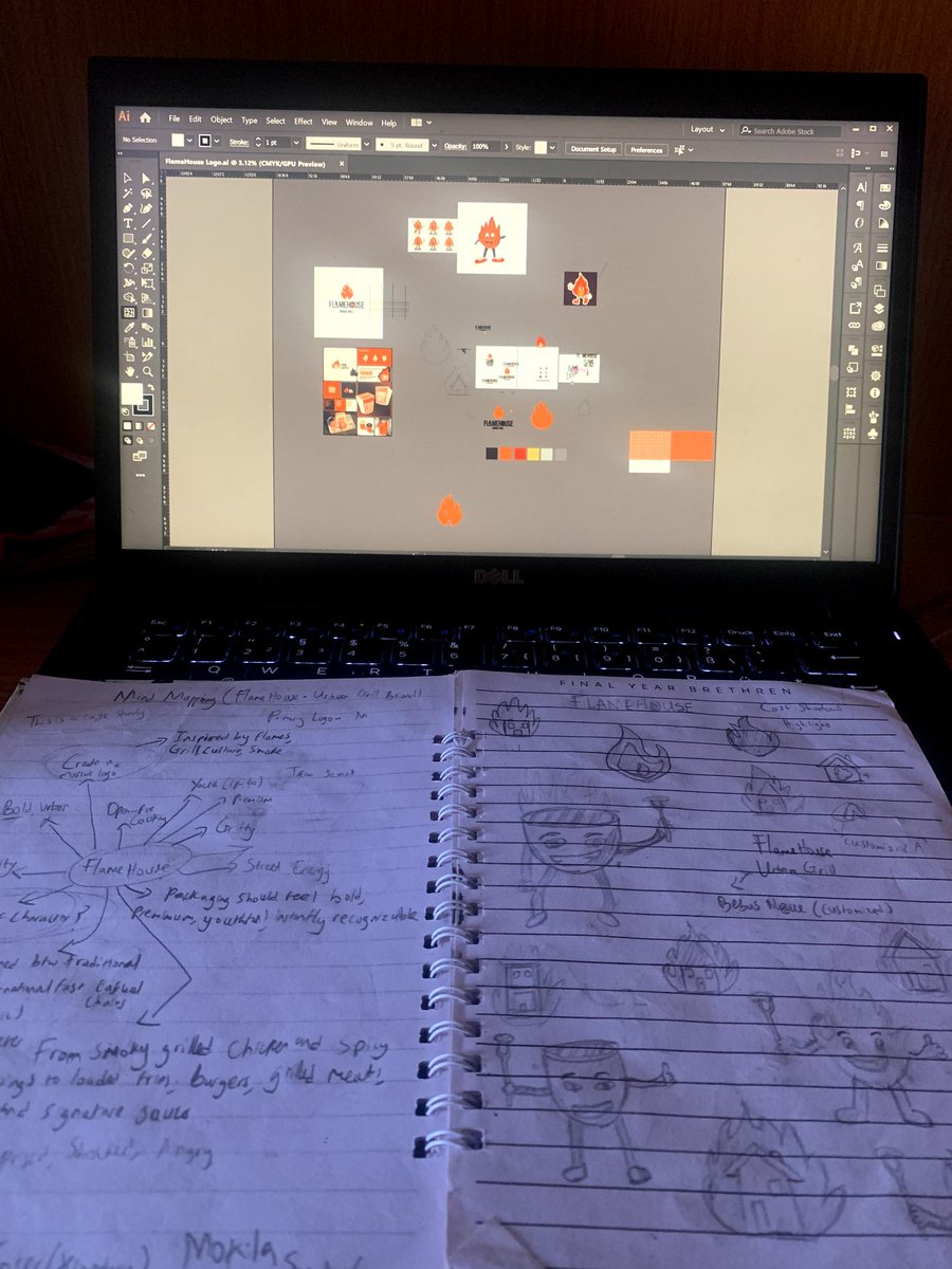 johnis_agod8's tweet photo. The logo you see is usually the result of dozens—sometimes hundreds—of sketches, iterations, and creative exploration. Sketching is where logo design truly begins. It's the brainstorming stage. The cradle of creativity. https://t.co/zui7e79yRO
