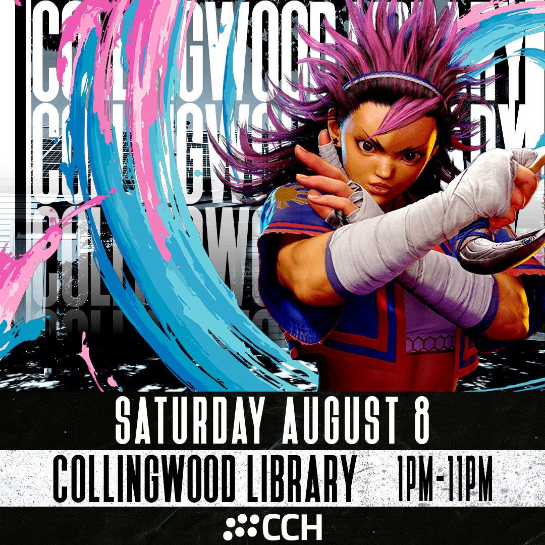 CCHmelbfgc's tweet photo. This SATURDAY, CCH will be kicking it Collingwood, so cancel all scheduled appearances, Responsibilities? No thanks, Baby shower? Piss off! seeing spider-man? More like make a better Spider-PLAN. Yasmine arrives to SF6, come jam with us.$5 Entry

#CCH #MelbourneFGC #fgc #OCE https://t.co/prFlKGGFlb