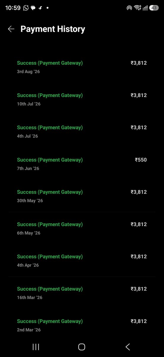 mirfarooq4's tweet photo. I have paid my EMI Rs.3812 against my loan id..DMI0052857099
But still not credited in my DMI finance account nor my EMI has been updated ki dly chexk....my  files are attached
@DMIFinance https://t.co/uqWQJxZGeE