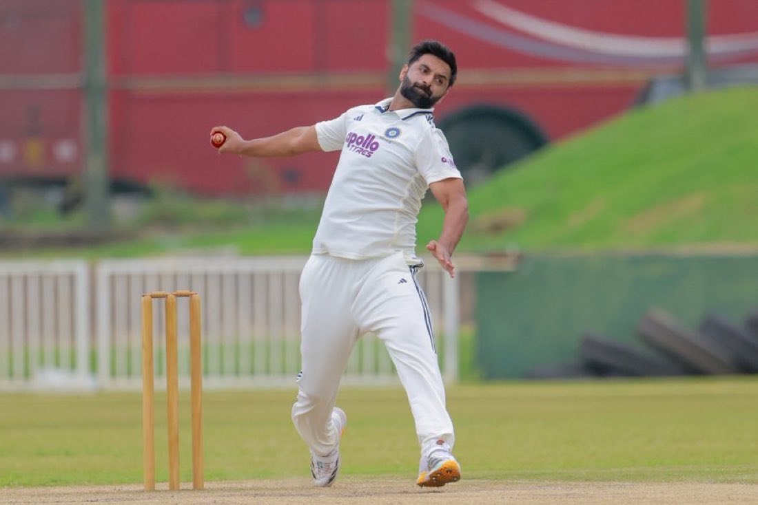 Raveena_BT's tweet photo. Test squad update: Auqib Nabi has replaced Jasprit Bumrah for the Test series against Sri Lanka https://t.co/zrQ1p8mapA