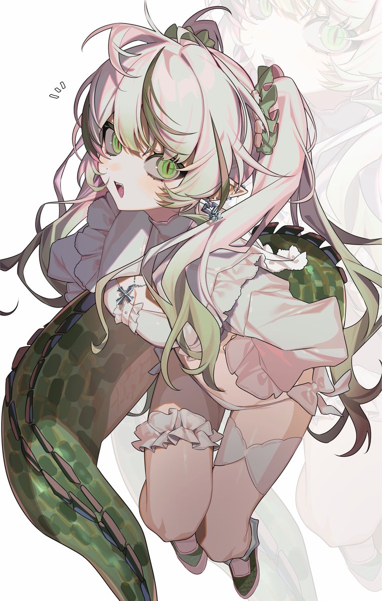 _namahami_'s tweet photo. skeb🐊💚 https://t.co/6N6tCFQU15