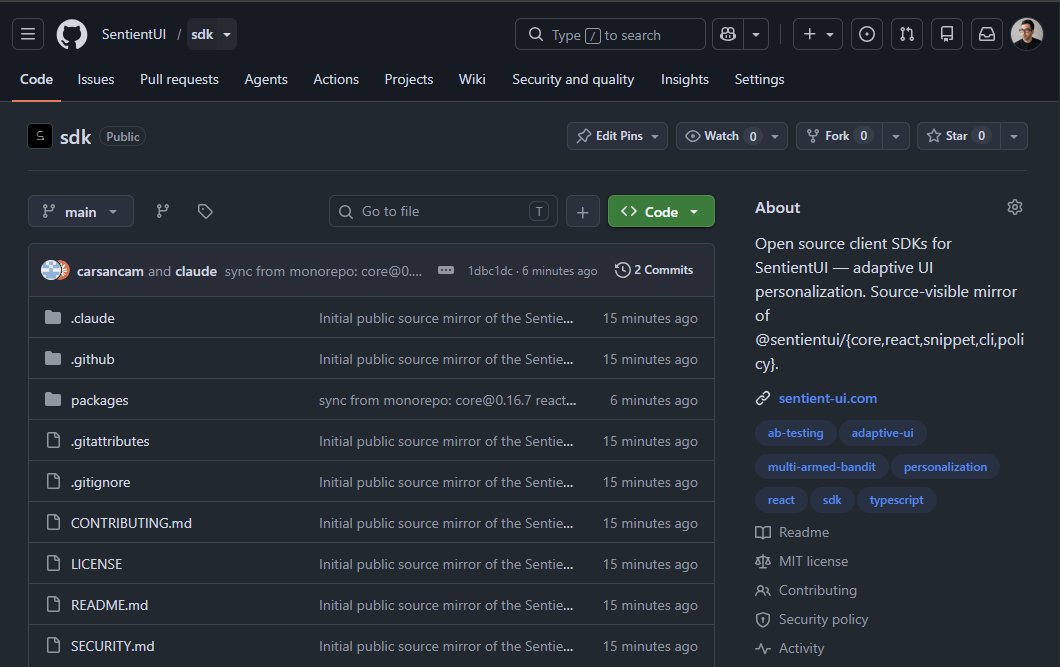 sentientui's tweet photo. We've decided to Open Source all our sdks! This is not a light decision, we decided to give users access to all the sdk's code in order to show our commitment for handling privacy the right way! Go star the repo!
https://t.co/9Ohzc0GaOa https://t.co/7xYB9C4iz0