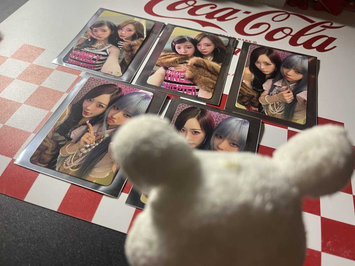 aespa 【KISS N TELL】 ワーナー特典 ユニットトレカ 交換 【譲】写真