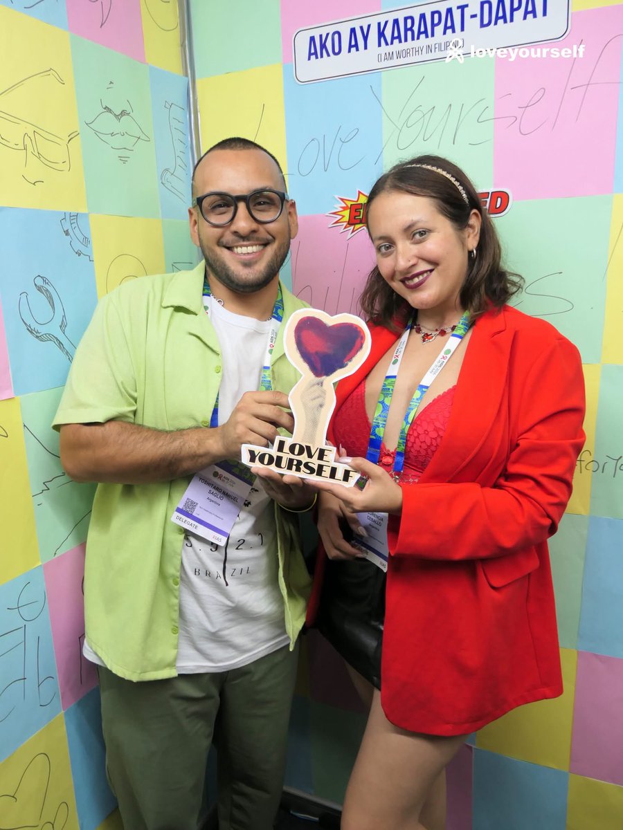 LoveYourselfPh's tweet photo. Thank you to everyone who stopped by the LoveYourself booth at #AIDS2026. We appreciate the opportunity to connect with advocates, partners, researchers, and communities from around the world. See you at the next one.

#LoveYourselfPH
#AIDS2026
#RethinkRebuildRise https://t.co/ljLePnIxLF