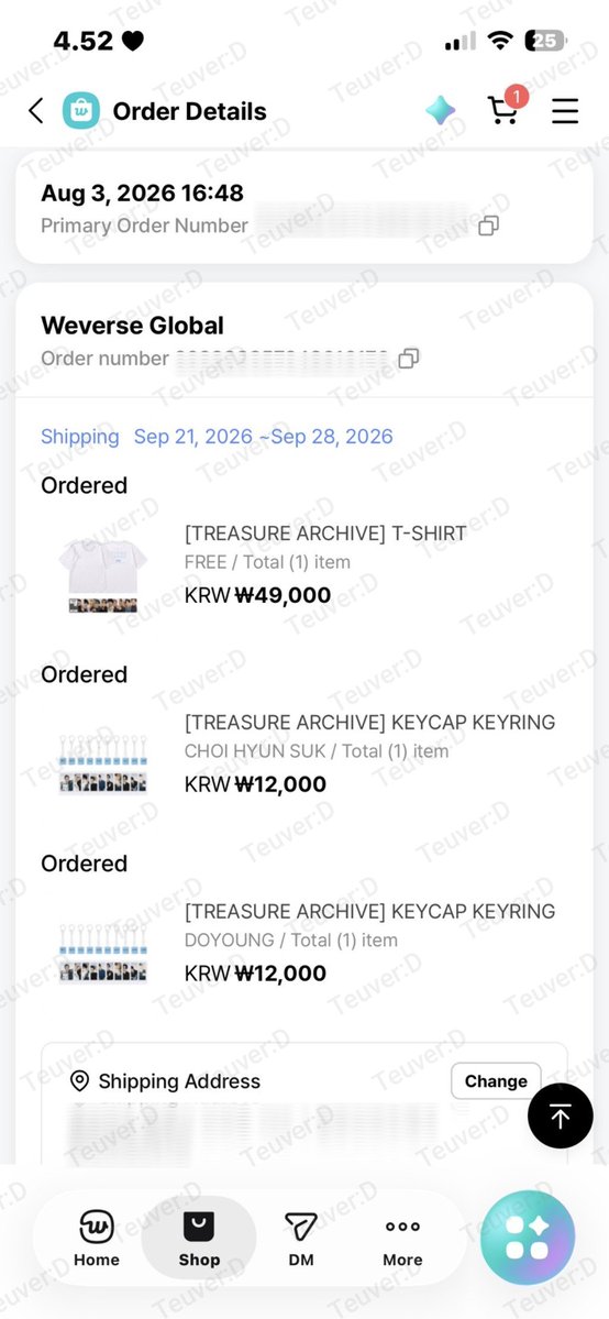 go_teuverd's tweet photo. #ProofTEUVERD

TREASURE 6TH ANNIVERSARY MERCH TREASURE ARCHIVE https://t.co/32CKocKnmA