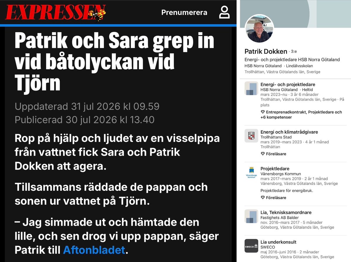 jpe25216052's tweet photo. Den simmande hjälten.

👉 https://t.co/cQ0OhPR7gp

👉 https://t.co/WF2dF5QMko

Cred till @Marie30573821 https://t.co/VWNhHfiXyu