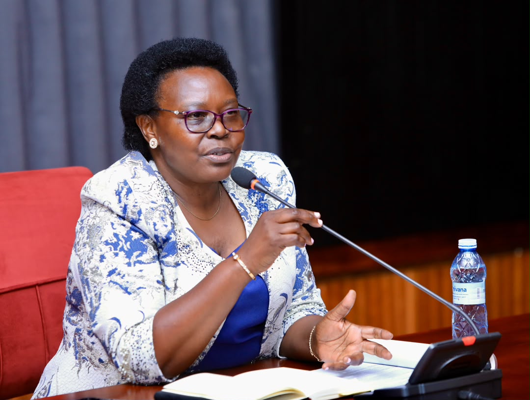 Parliament_Ug's tweet photo. Ugandan migrant workers are living in distress as a result of labour externalisation pressures.

The Permanent Secretary, Ministry of Foreign Affairs, Hon. Vincent Bagiire who appeared before the Committee on Foreign Affairs chaired by Hon. Grace Kwiyucwiny, said that labour externalisation has driven up consular distress cases, repatriation and welfare demands especially in the Gulf region.

He called for a collaborative inter-ministerial effort to intensify sensitisation campaigns to curb human trafficking. #CommitteesUg