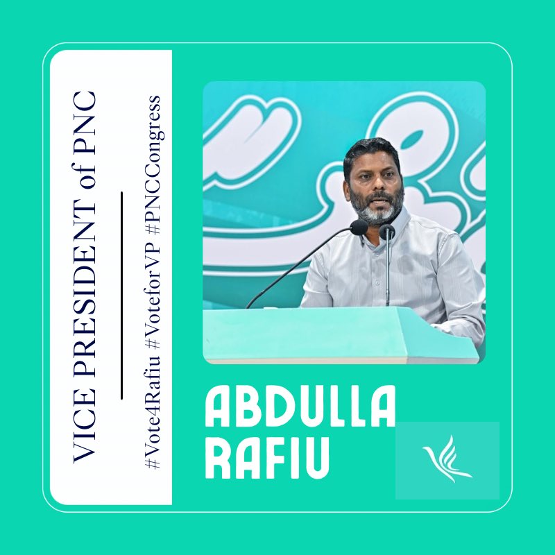 Zarra_zeday_zaa's tweet photo. ޕީއެންސީ #ހިންގާލުމަށް މިފަހަރު އެންމެ #ހިންގުންތެރި ވަޒީރު ރާފިޢު‼️👇
@AbdhullahRafiu
#VoteForRafiu
#Rafiu4VP
#PNCCongress https://t.co/LxypzvbXcB