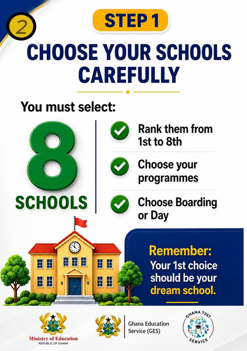financiallexis's tweet photo. What every parent should know about the 2026 school selection process

#cssps
#2026schoolplacement
#gesnews https://t.co/gRjvxzGwI0