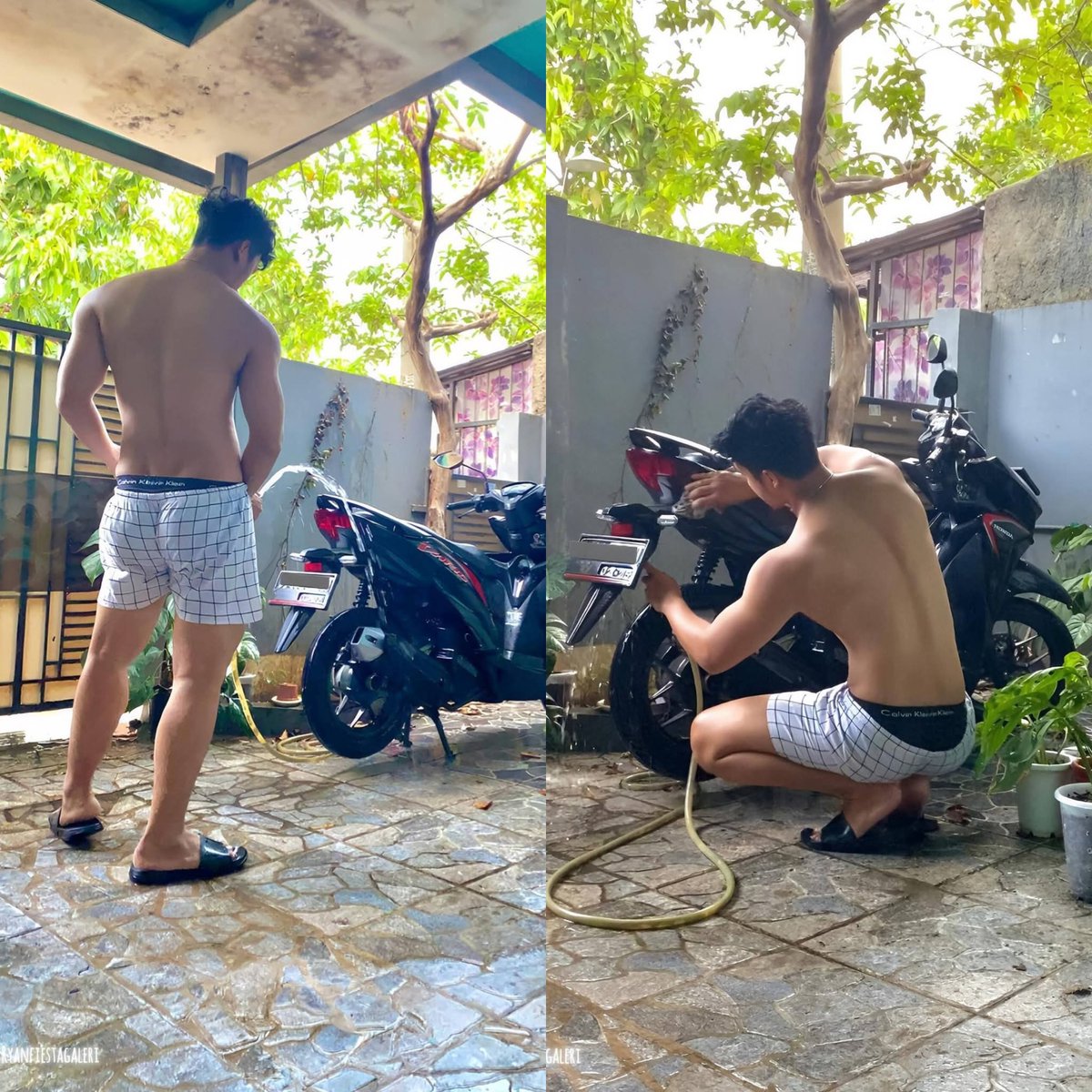 chocoxpresso's tweet photo. paling gabisa sih liat cowok cuci cuci shirtless 🥵 lemah banget 😣 https://t.co/QYrvF64Y86