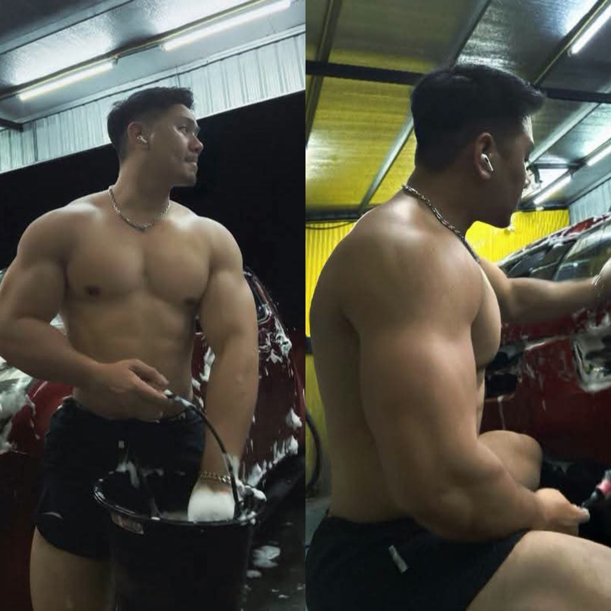chocoxpresso's tweet photo. paling gabisa sih liat cowok cuci cuci shirtless 🥵 lemah banget 😣 https://t.co/QYrvF64Y86